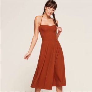 Reformation Halter Dress